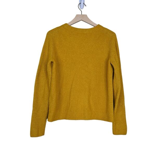 Banana Republic Womens M Autumn Yellow Gold Pullover Knit Sweater - Picture 2 of 8